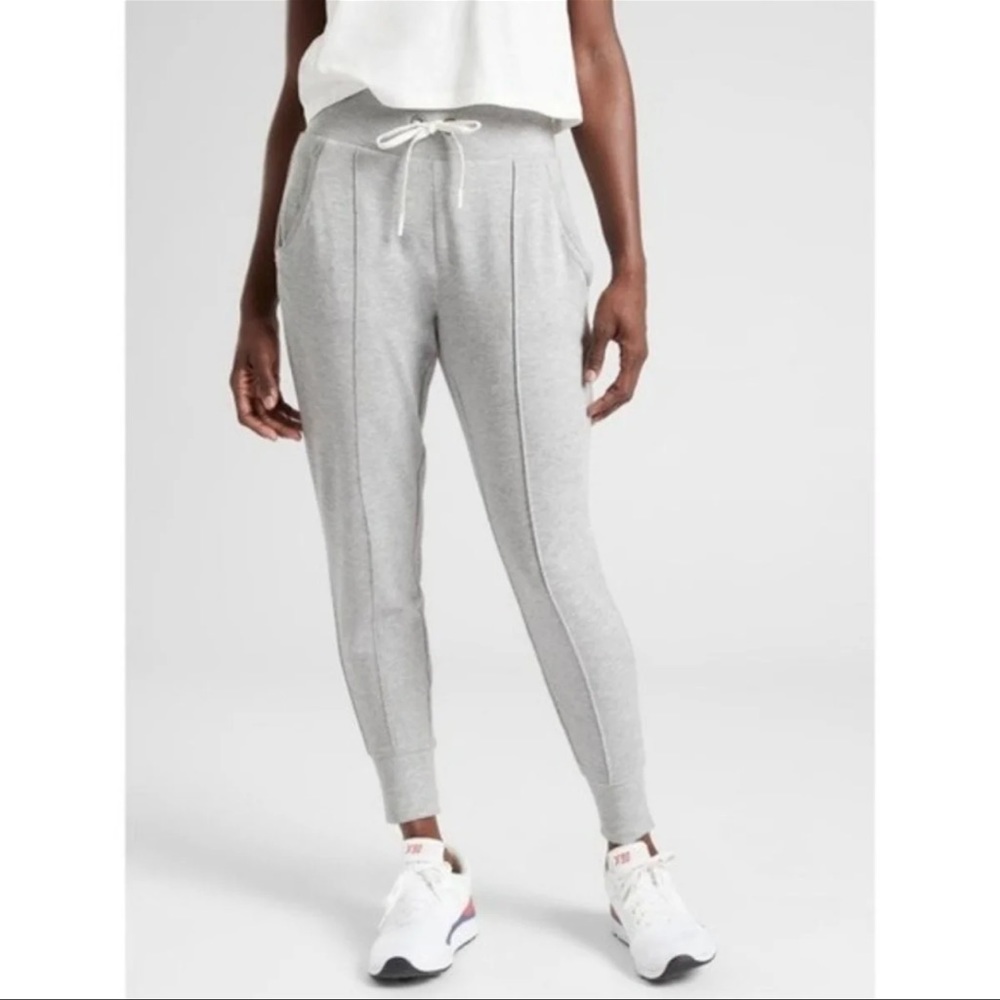 Athleta Medium Gray Bliss Sleep Jogger Soft Confy